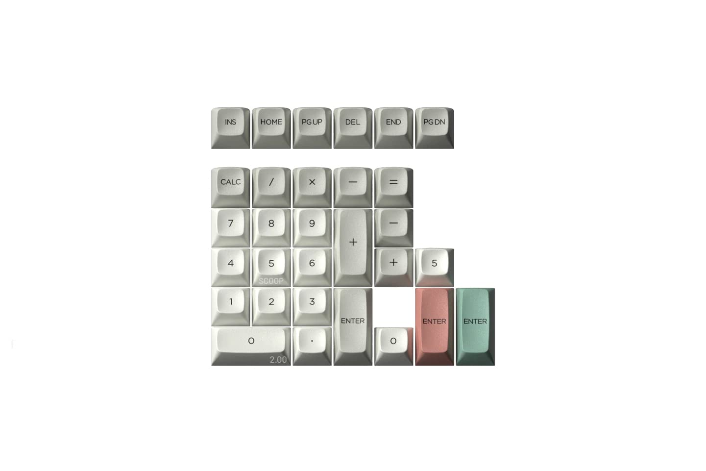 Amazon.com: DROP MiTo MT3 9009 PBT Keycap Set, PBT Hi-Profile